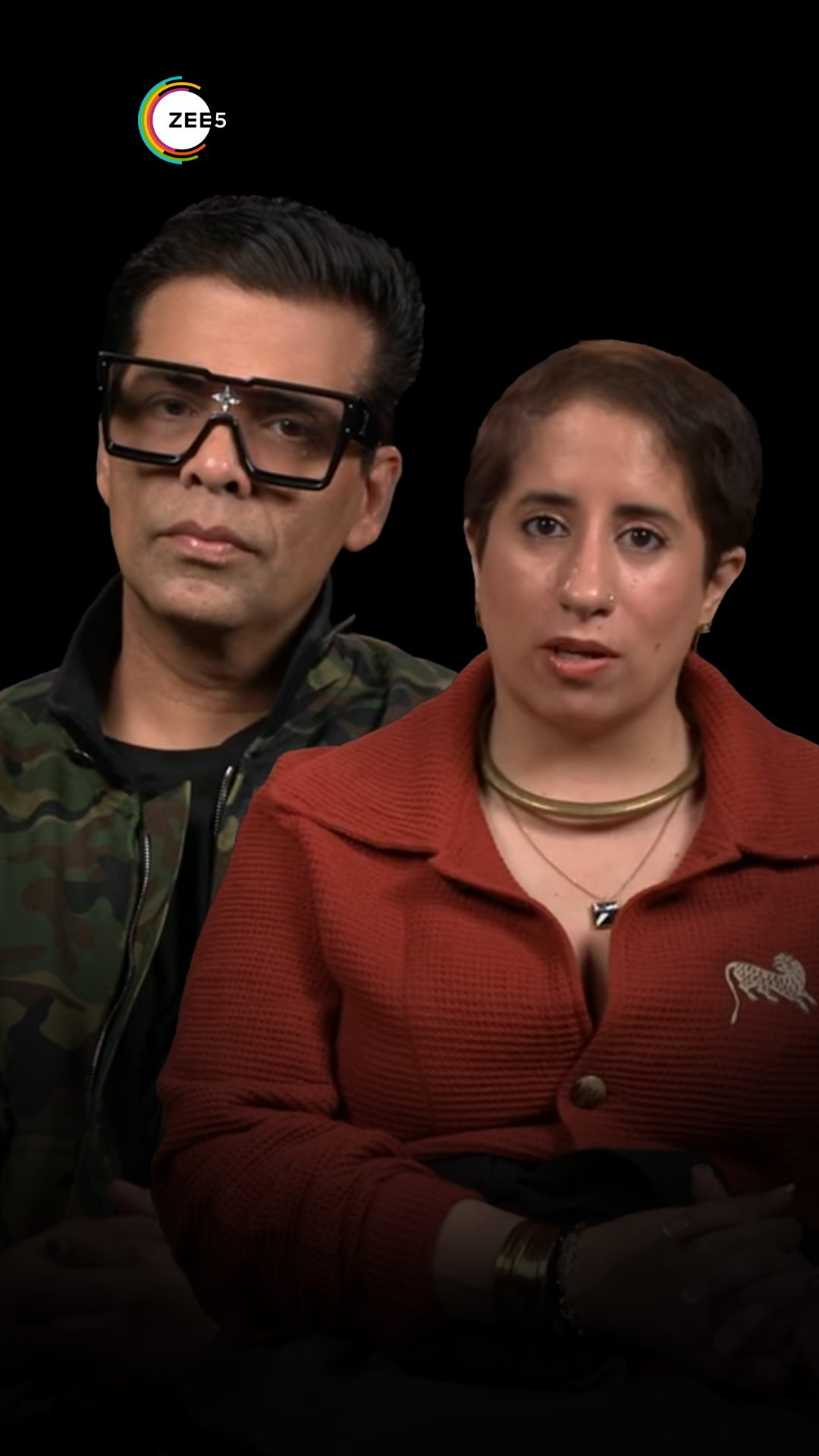 Karan Johar and Guneet Monga