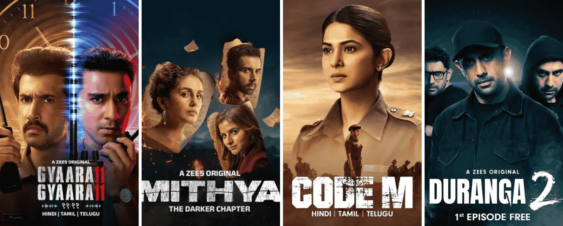 Thriller And Mystery Indian Web Series