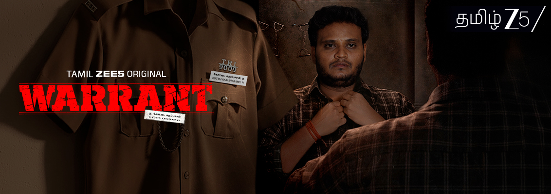 Prasanth Pandiyaraj in Warrant Tamil crime thriller web series on ZEE5 expanding the emotionally grounded Vilangu universe