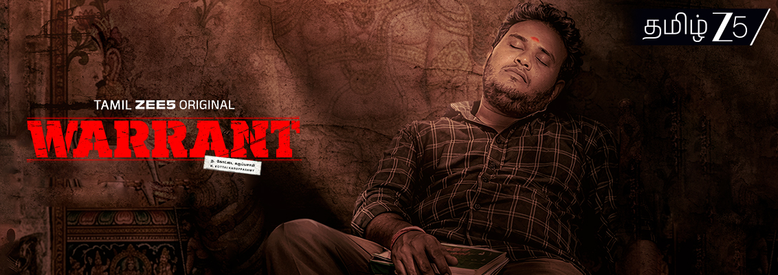 Koattai Karuppasamy character from Warrant Tamil crime thriller on ZEE5 showcasing the series’ intense anti-hero narrative