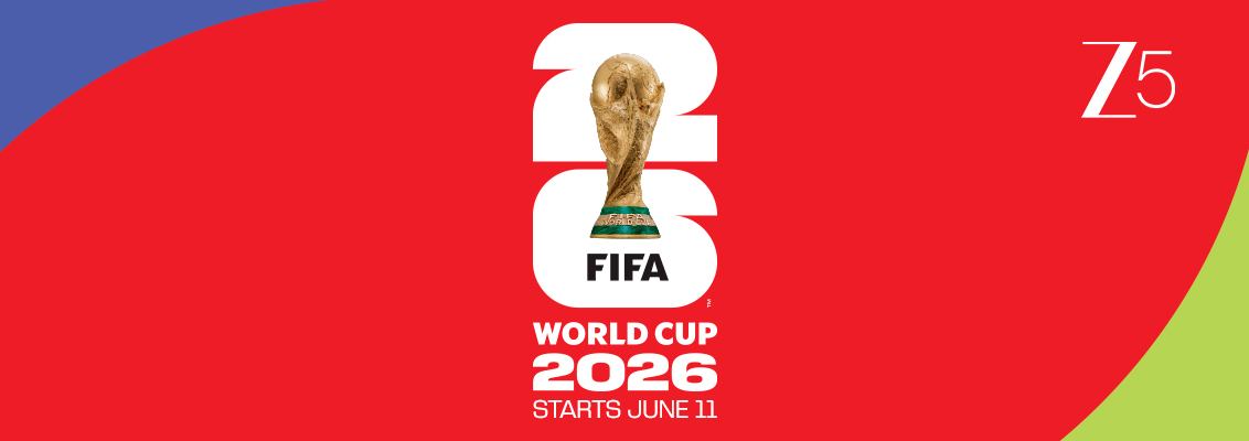 Watch FIFA World Cup 2026 online on ZEE5 with 104 live matches, 48 teams and football stars
