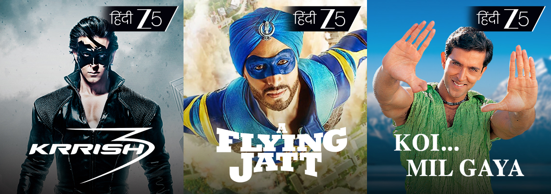 Popular Hindi fantasy movies on ZEE 5 featuring Krrish 3, Naag Bhoomi, A Flying Jatt and Koi... Mil Gaya with superheroes, mythical adventures and cosmic magi