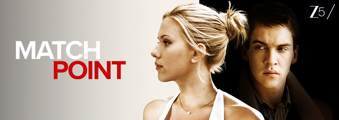 Match Point English psychological thriller starring Jonathan Rhys Meyers and Scarlett Johansson