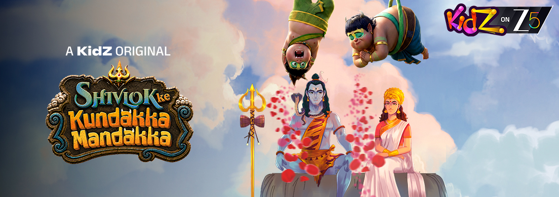Ancient Spirits and Beasts from Shivlok Ke Kundakka-Mandakka including Raktbeej, Dhoomralochan, the Cursed King, a tiger pack, and Nakura emerging from the forbidden Gurukul chamber.