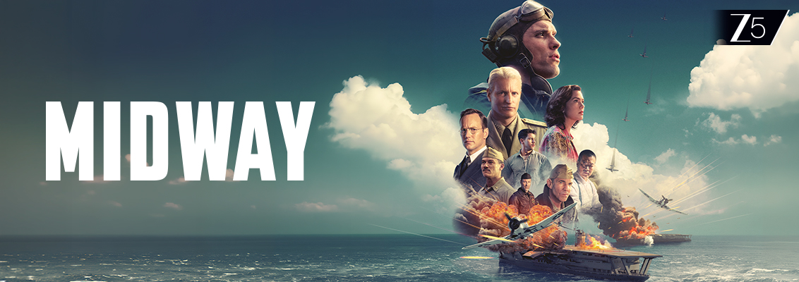 Midway featuring war heroes and the Battle of Midway