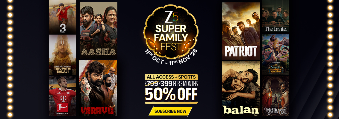 Zee 5 Super Family Fest Offer Malayalam