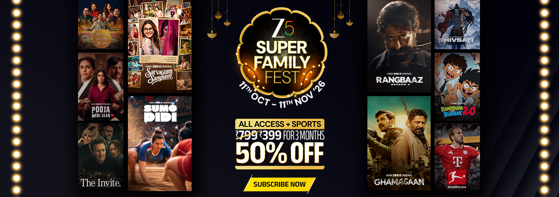 Full Zee 5. Half Price.